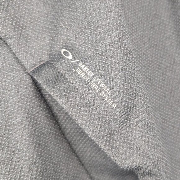 Oakley Men’s 1/4 Zip Pullover M Gray Functional Outerwear Fleece Midlayer Golf - Picture 3 of 5